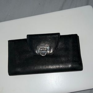 Salvatore ferragamo leather wallet used in a film as prop